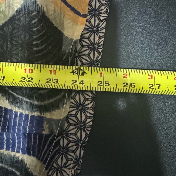 Scotch & Soda Abstract Colorful Pattern Blouse Size 2 - Picture 9 of 10